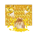 24 قيراط الذهبي بريق لوحة المفاتيح Theme🌟 APK