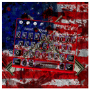 American Flag Shotgun Keyboard Theme APK