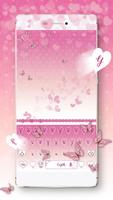Cute Hearts Keyboard poster