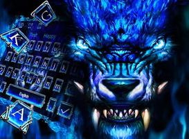 Grim Werewolf Keyboard Theme ảnh chụp màn hình 3