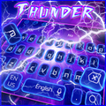 Tema de Teclado Trovoada Roxa