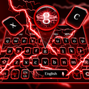 Red Thunder Keyboard Theme APK