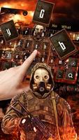 Survival Stalker Keyboard Theme ảnh chụp màn hình 1