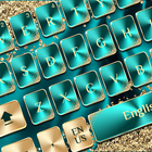 Green Gold Luxury keyboard icône
