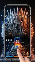 Game of Thrones keyboard Affiche