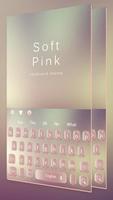 Soft Pink Simple Keyboard imagem de tela 2