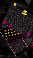 Business Black Pink Keyboard Ekran Görüntüsü 3