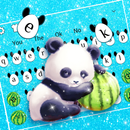 Thème de clavier mignon rêve panda APK
