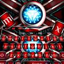 Iron Hero Red Reactor Keyboard APK