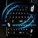 Tema del teclado negro moderno y veloz APK