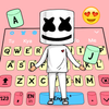 Android 用の 音楽マシュメロピンク漫画のキーボードのテーマ Apk をダウンロード