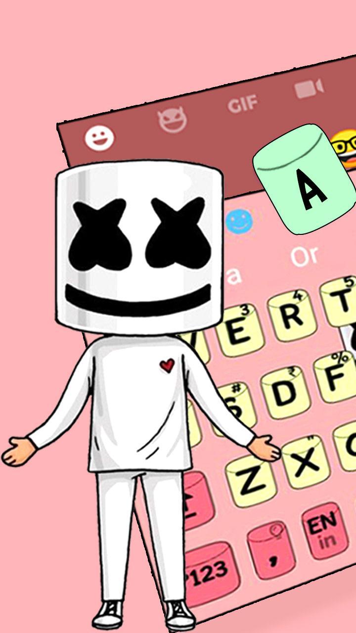DJ Music Marshmello Pink Cartoon Keyboard Theme APK for Android Download DJ Music Marshmello Pink Cartoon Keyboard Theme APK for Android Download