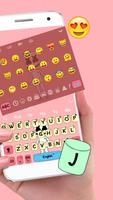DJ Music Marshmello Pink Cartoon Keyboard Theme screenshot 2