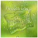 Green Glass Water Drop Keyboard APK