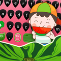 Yummy Summer Watermelon Keyboard Theme