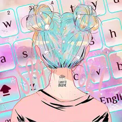 Pretty Girl keyboard APK Herunterladen