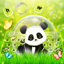 Lovely Cute Bubble Panda Keyboard APK