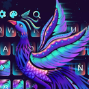 Le thème du clavier violet Phoenix APK
