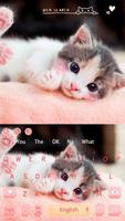 Cute Little Kitty keyboard 스크린샷 3