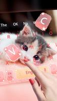 Cute Little Kitty keyboard 스크린샷 1