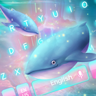 Fancy Dolphin keyboard أيقونة