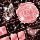 Rose Butterfly keyboard ไอคอน