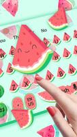 Cute Watermelon keyboard capture d'écran 1