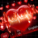 Hot Love Heart keyboard APK