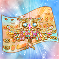 Golden Diamond Owl Keyboard