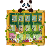 Cute Panda Keyboard icon