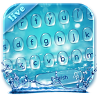 Live Water Keyboard Theme أيقونة