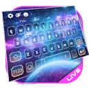 Live Galaxy Keyboard Theme APK
