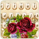 Luxurious Golden Rose Keyboard APK