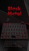 Modern Black Red Keyboard screenshot 1