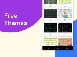 Keyboard Theme - Emojis, My Photo, GIF постер