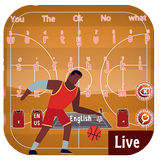 Crazy Final Basketball Keyboard Theme Zeichen