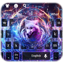 Neon Wolf-toetsenbord-APK