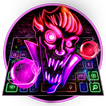 Neon Ghost Keyboard Theme