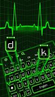 Neon Heartbeat Keyboard capture d'écran 1