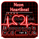 Neon Heartbeat Keyboard