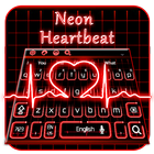 Neon Heartbeat-toetsenbord-icoon