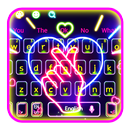 Neon Sweet Love Keyboard APK