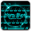 Neon Mavi Klavye APK