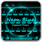 Neon Blue Keyboard icon