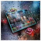 Night Rain Waterdrops Keyboard icon