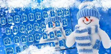 Tastiera pupazzo di neve