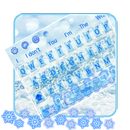 APK Snowflake Gravity Keyboard Theme