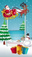 Snowy Christmas Keyboard Theme Affiche
