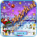 Clavier de Noël flocon APK