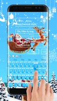 Santa Claus Coming Keyboard تصوير الشاشة 1